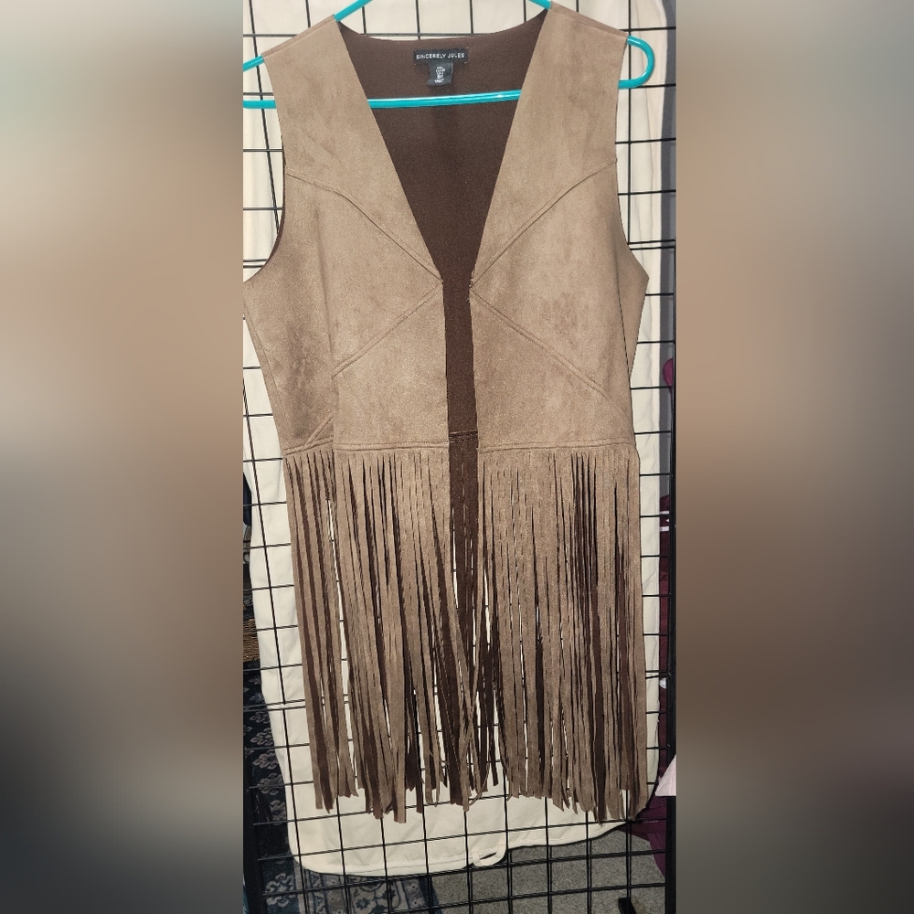 Sincerely Jules Vest Size Large - Picture 1 of 7